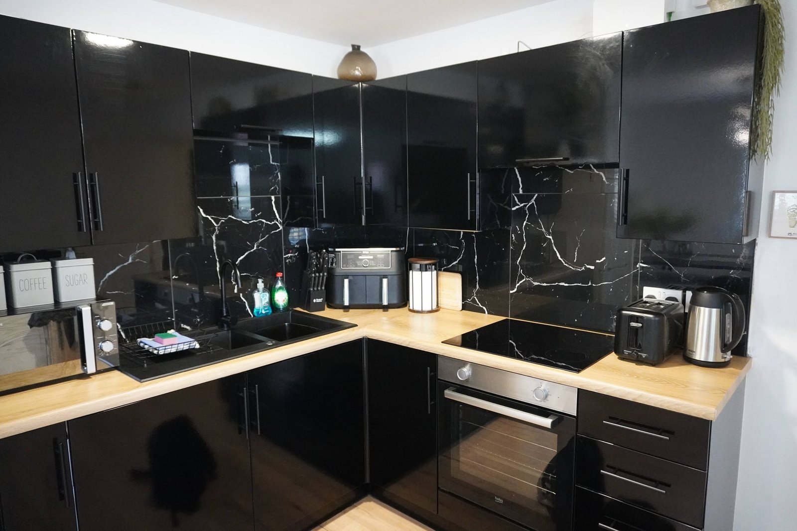 Two bedroom apartment — fully equipped kitchen
